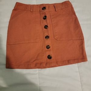 Button up Aline skirt